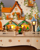 Vilarejos de Natal em madeira