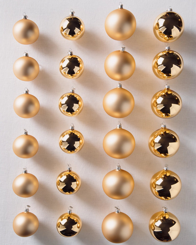 Coleção de Bolas de Natal Clássicas
