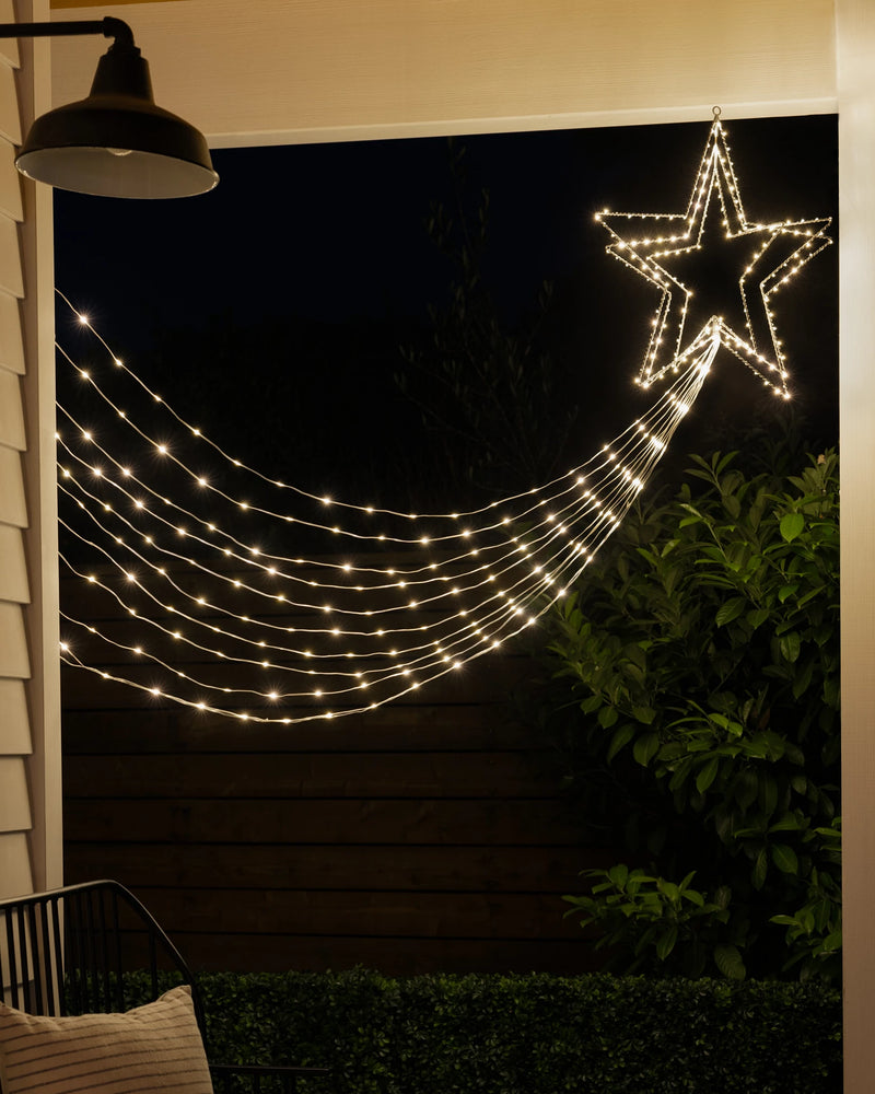 Estrelas LED para o exterior
