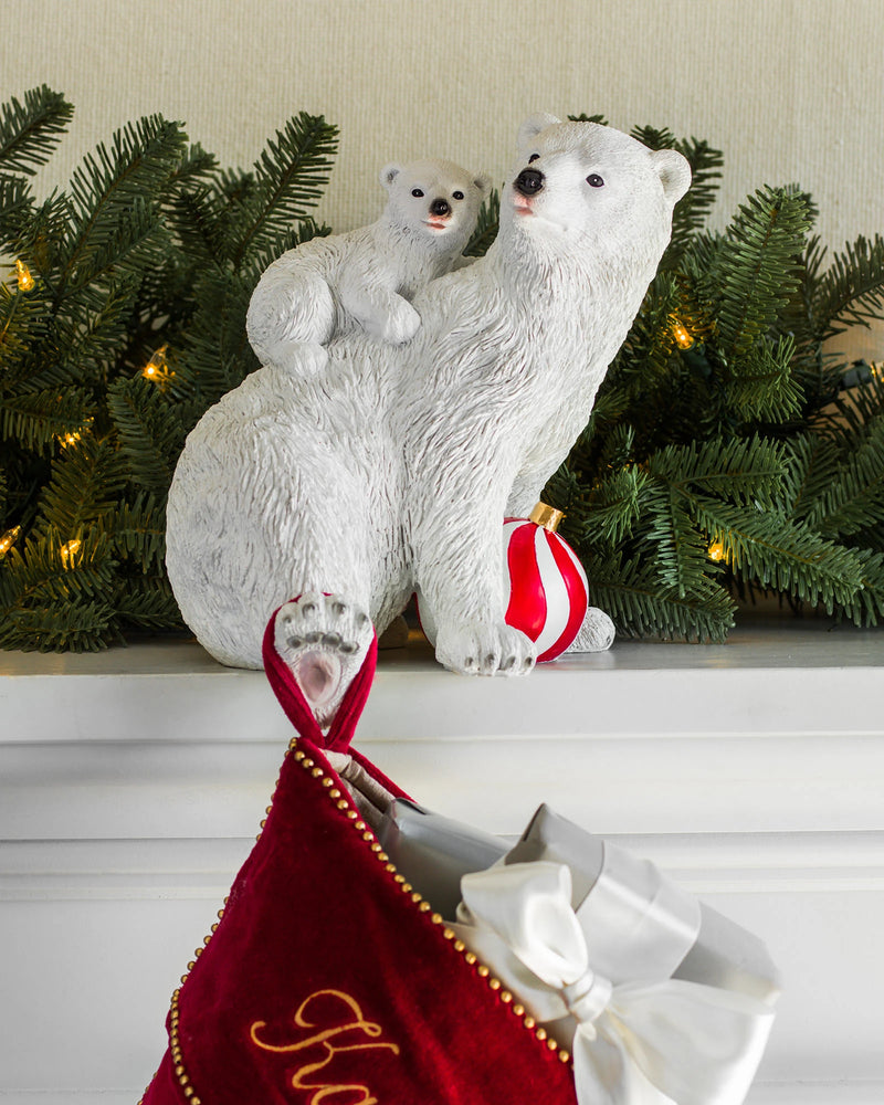 Porta-meias de Natal, Família Urso Polar