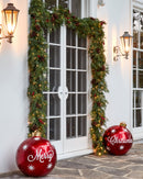 Arranjos de Natal para seu exterior