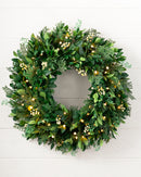 Arranjos de exterior para o Natal